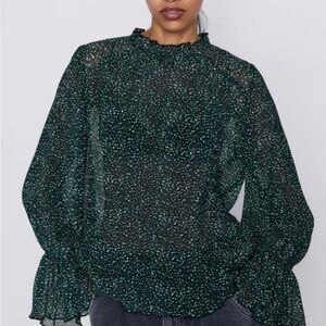 Zara Chiffon Blouse